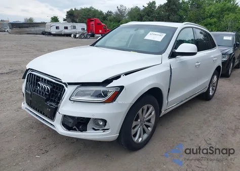 2016 Audi Q5 2.0T Premium z USA, uszkodzony, nr VIN WA1L2AFP0GA057878